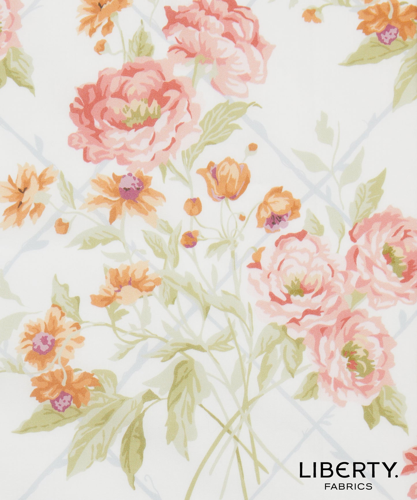 Blenheim Pink Peach- Liberty Cotton Tana Lawn - Half Yard