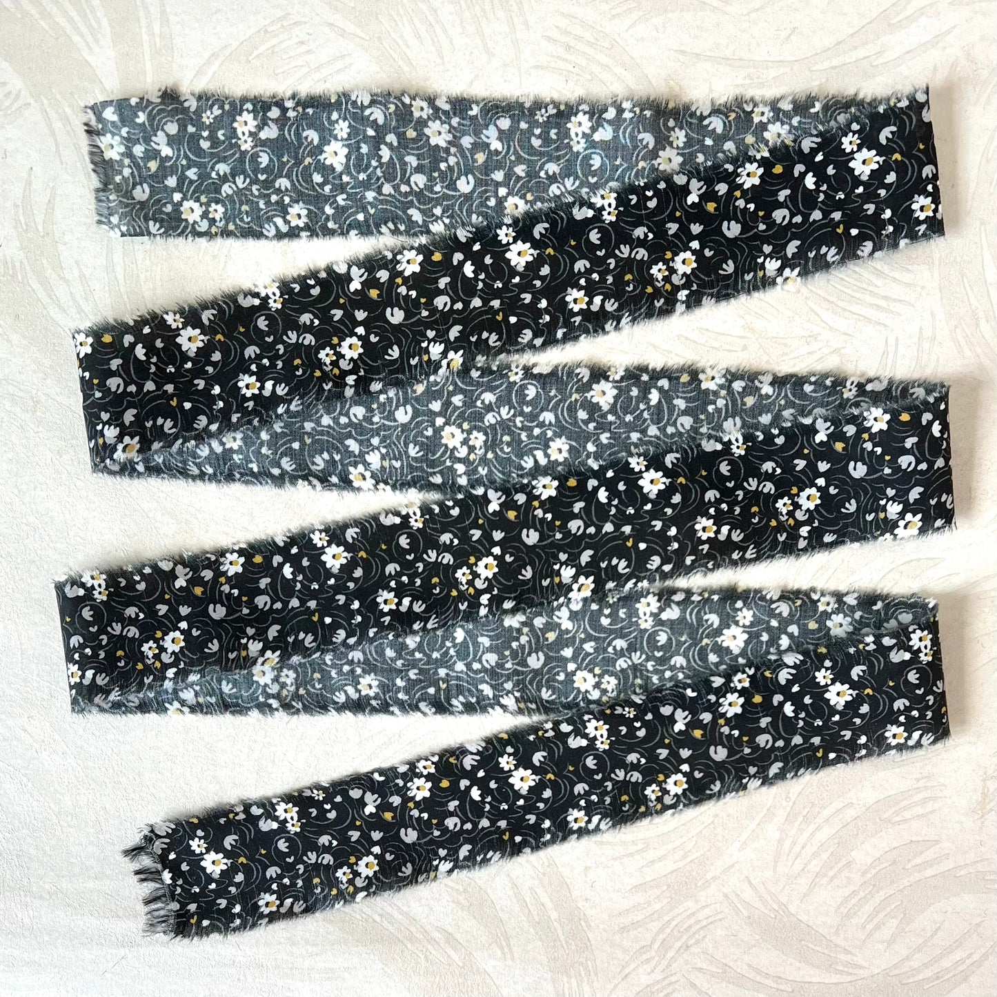 Frayed Edge Ribbon - Liberty Cotton Tana Lawn