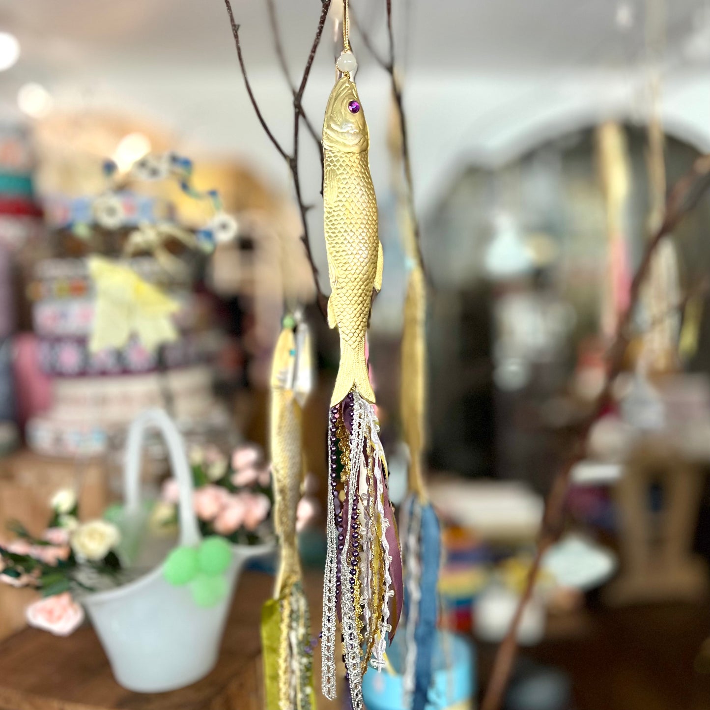 Magical Dresden Fish Ornament