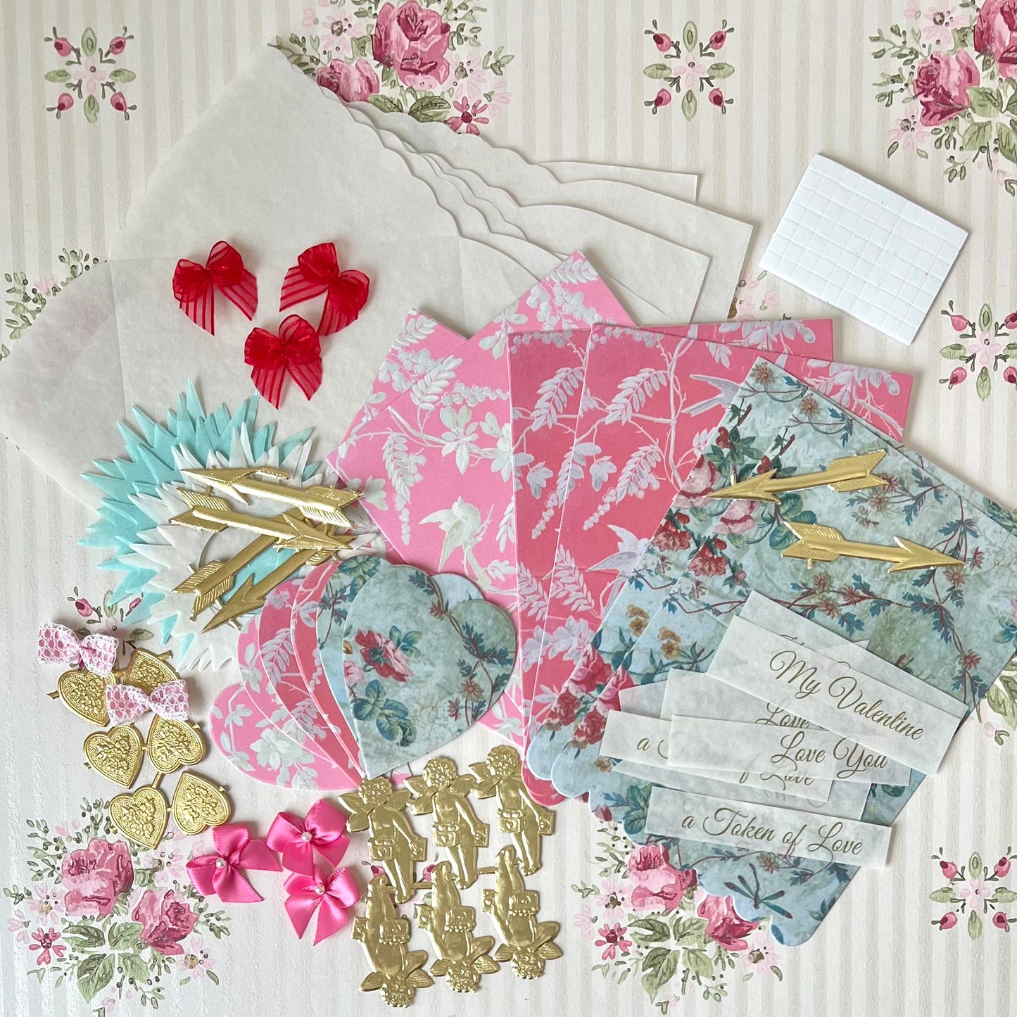 Mini Valentine Cards - Kit