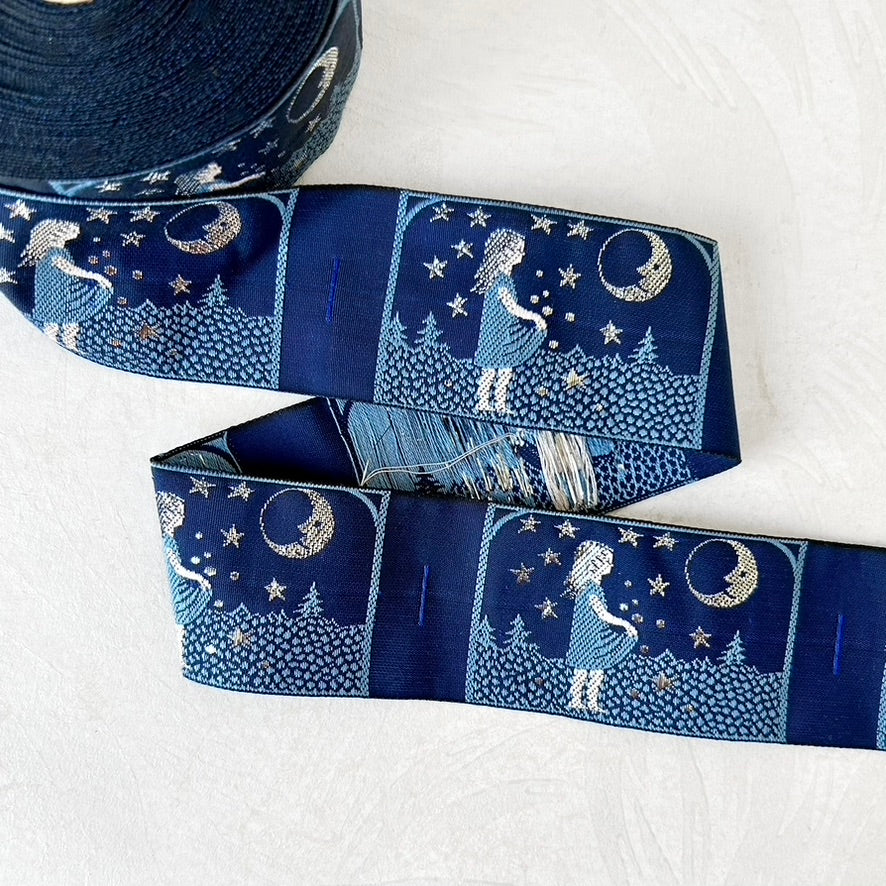 Star Valley, Organic Cotton Jacquard Ribbon - Multiple Colorways