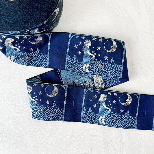Star Valley, Organic Cotton Jacquard Ribbon - Multiple Colorways