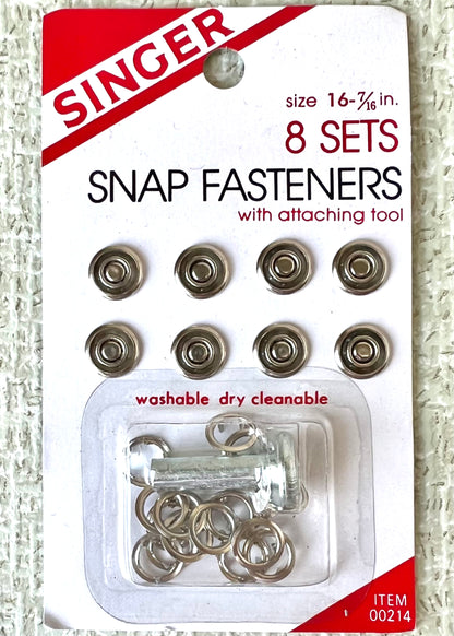 Snap Fasteners with Tool