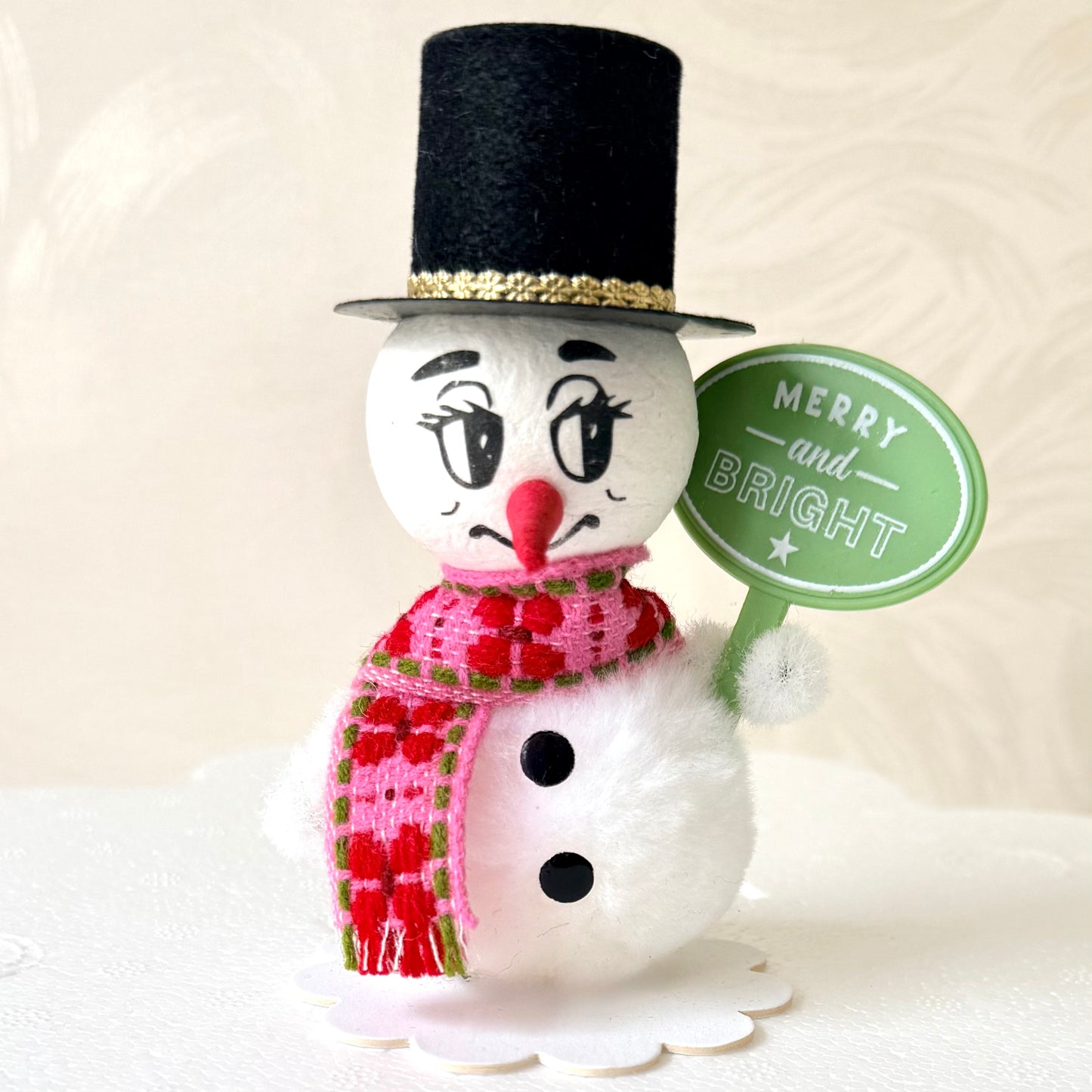 Festive Pom Pom Snowman