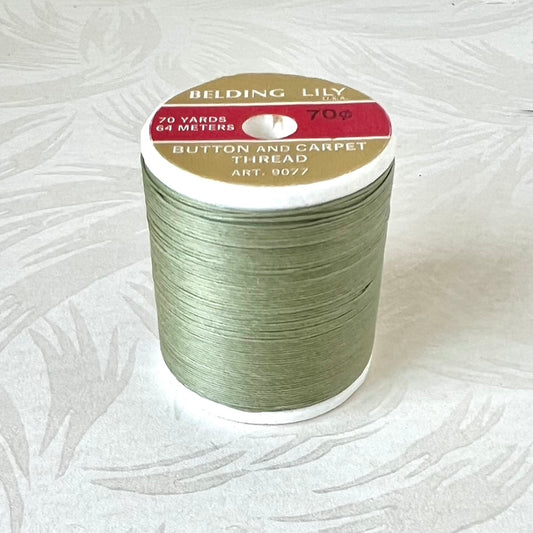 Button and Carpet Thread - Belding Lily