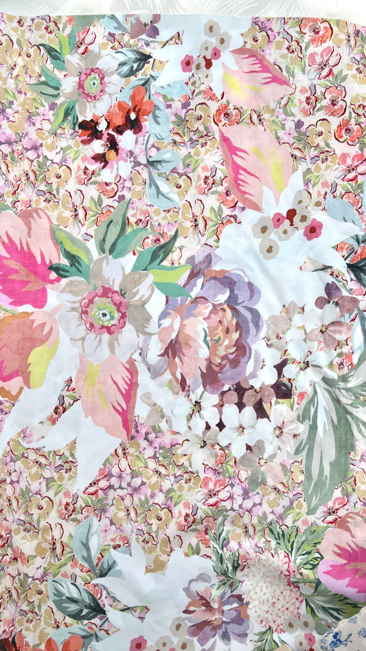 Hawaiian Daydream Poplin Fabric