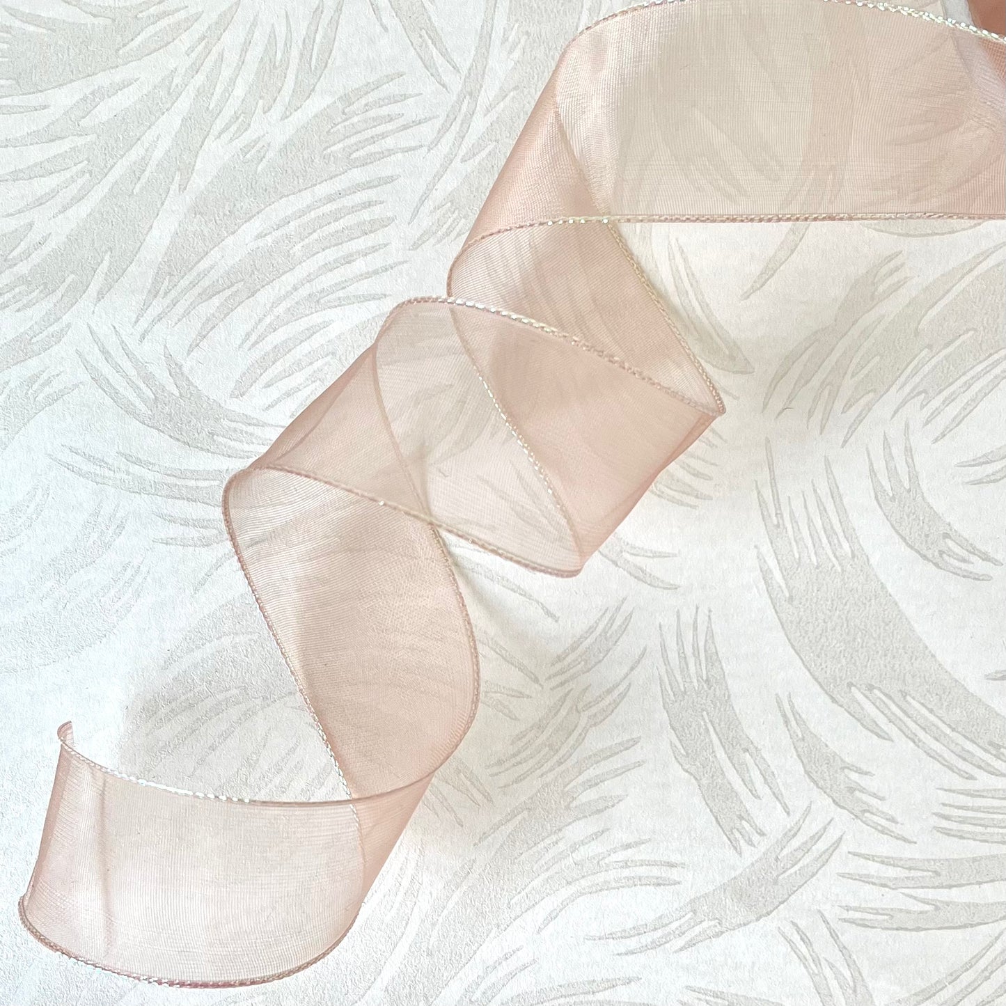 Organza 1.5" Champagne Ribbon