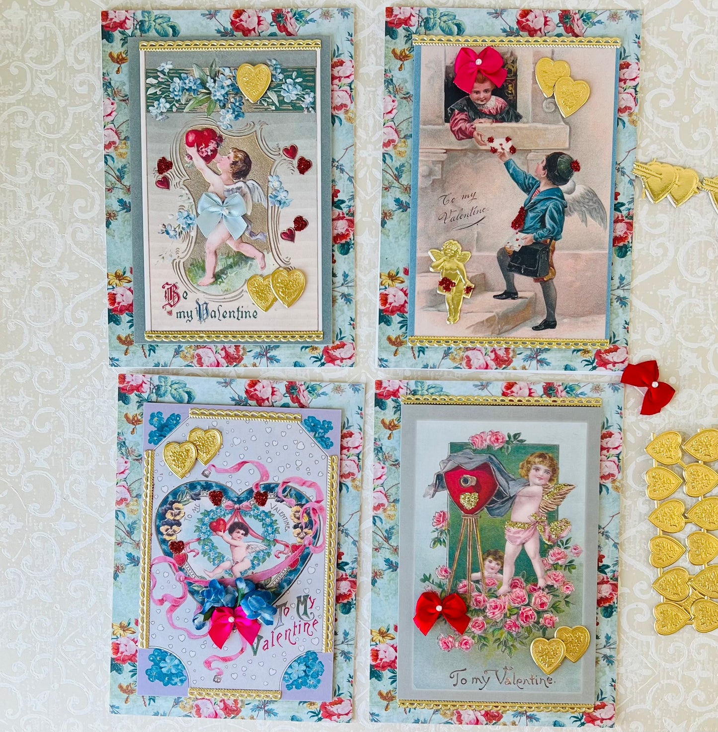 My Vintage Valentine Card Kit