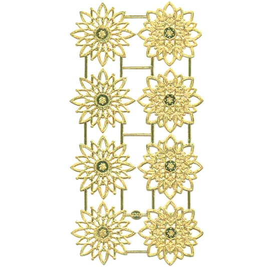 Snowflake Rosette, Dresden Trim