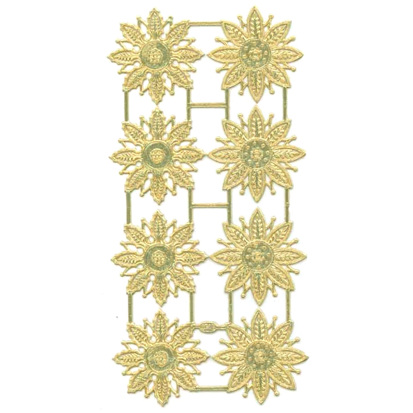 Snowflake Rosette, Dresden Trim