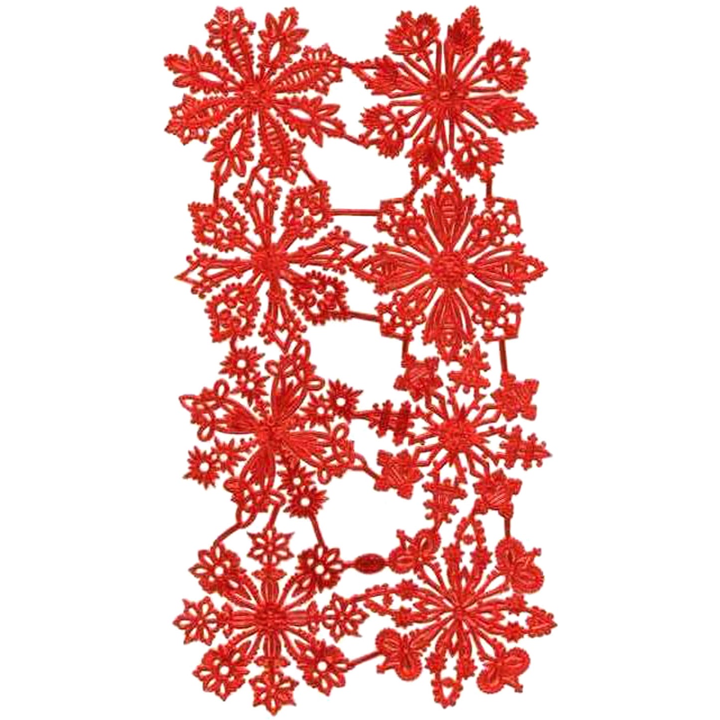 Snowflake Rosette, Dresden Die-Cut