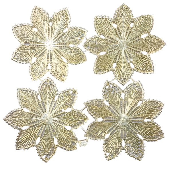 Large Ornament Medallion Lace, Dresden Trim