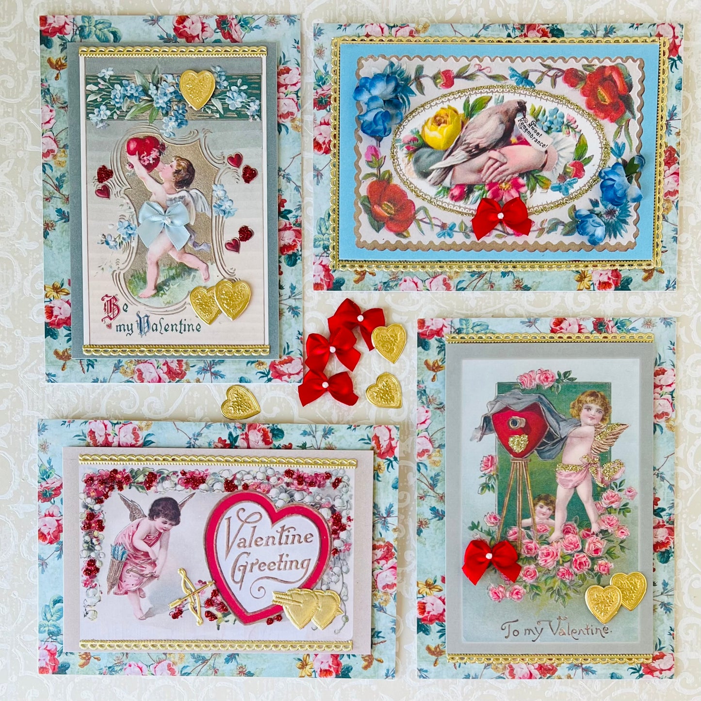 My Vintage Valentine Card Kit