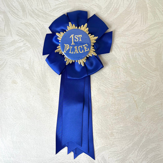 First Place Blue Ribbon Award