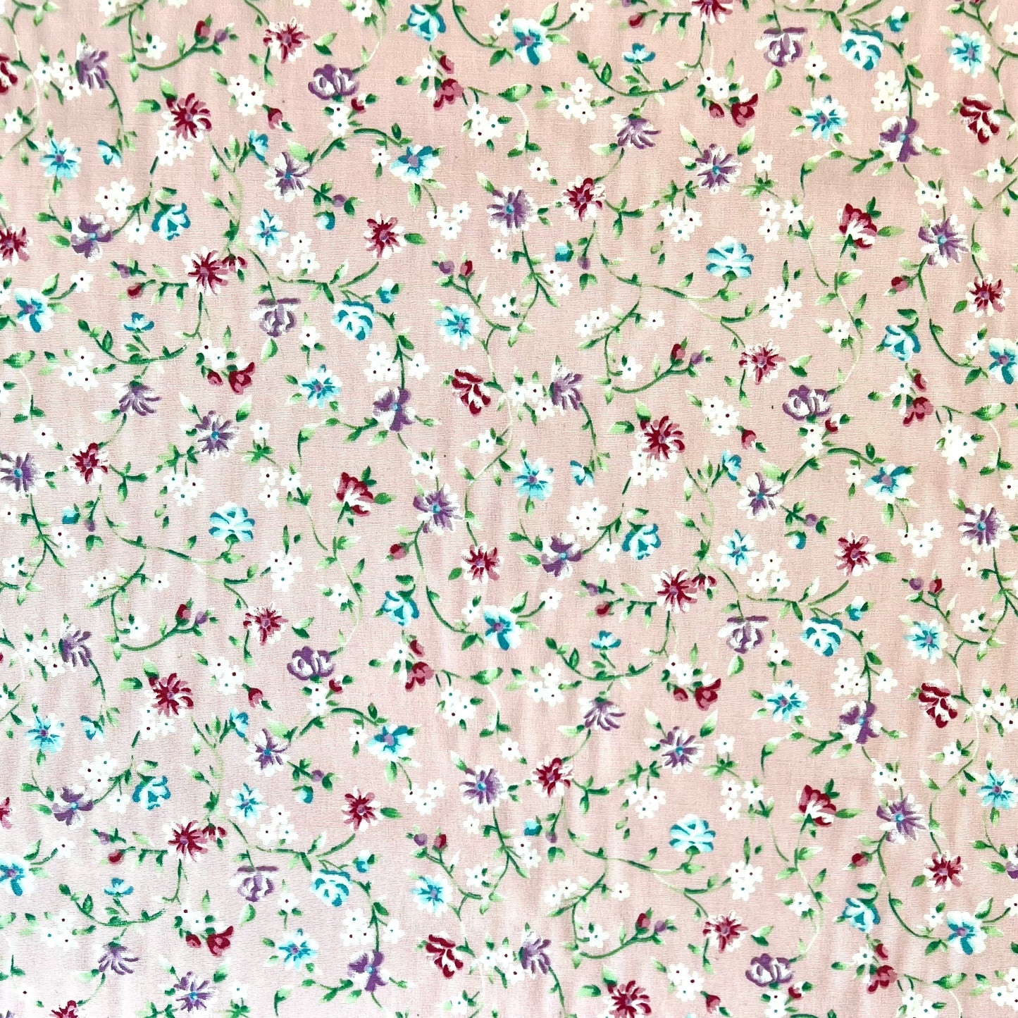 Emday Little Flower Print with Lycra - Half Yard