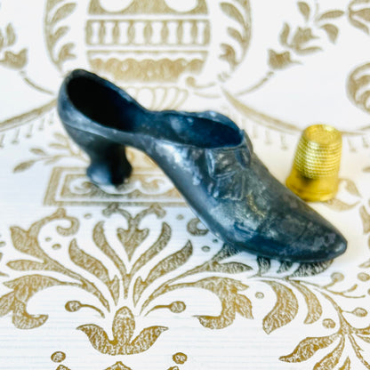 Antique Metal Shoe for Pincushion