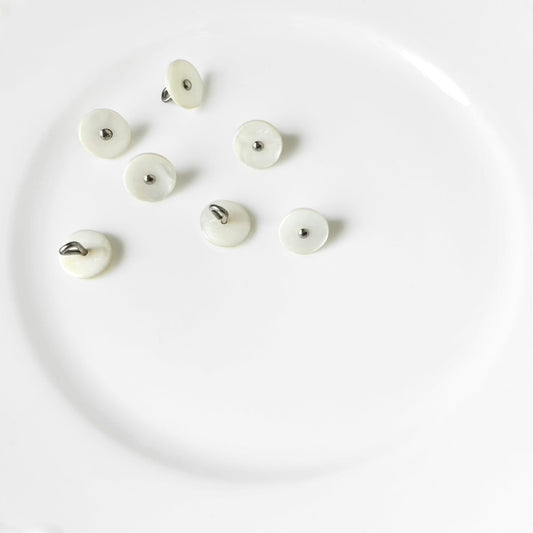 13-20MM MOP Pin Loop Shank Buttons - Vintage