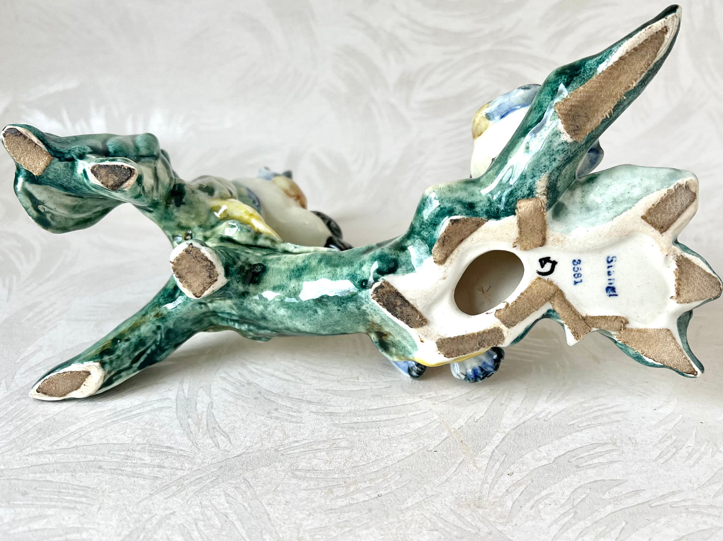 Stangl Triple Chickadees Figurine - Vintage