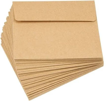 Brown Kraft A2 Envelopes