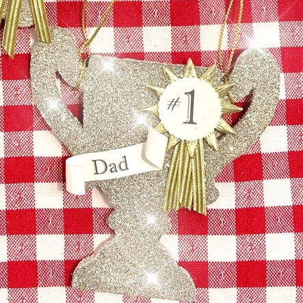 Trophy Dad Ornament