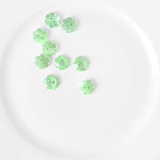 13MM 2 Hole Flower Buttons - Multiple Colors