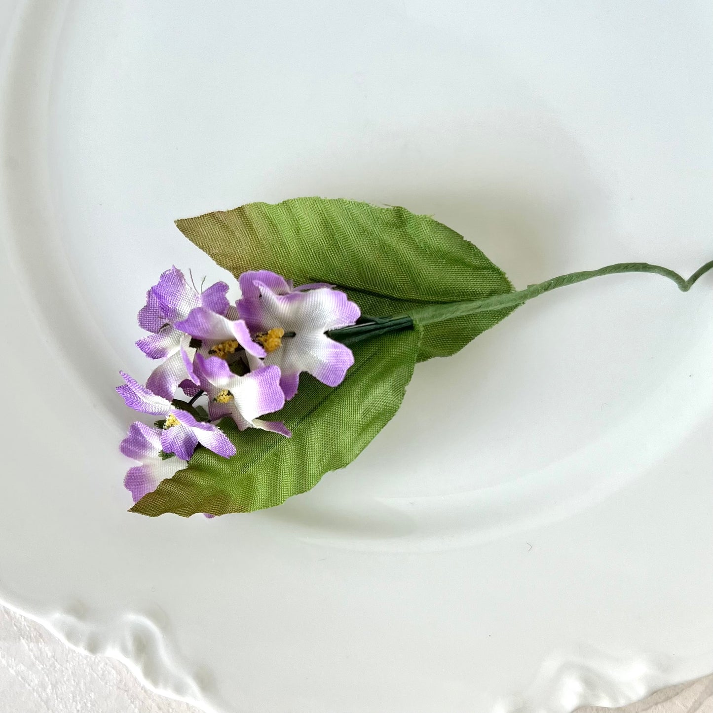 Small Purple Millinery Bunch