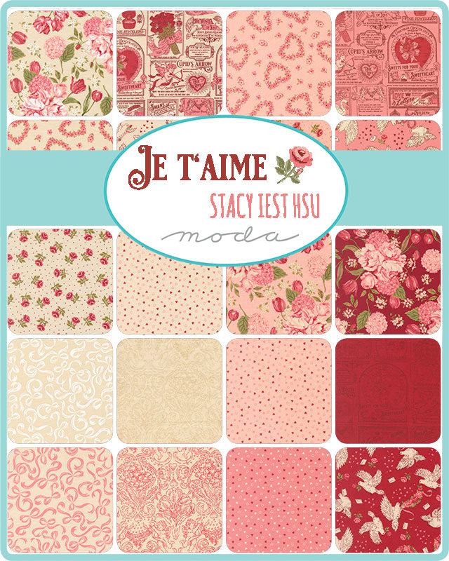 Je Taime Mini Charm Pack Pre-Cuts
