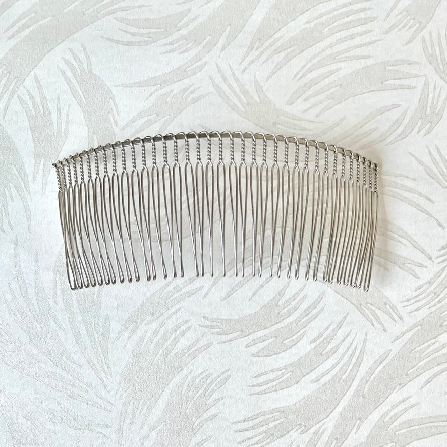 Nickel Plated Wire Hair Combs