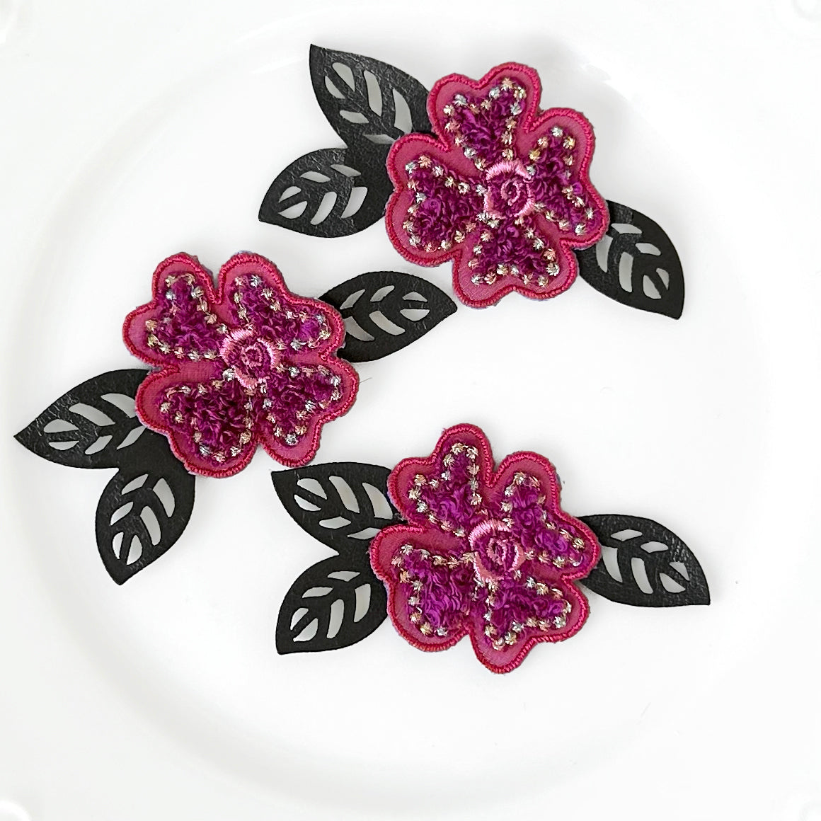 Beaded_Faux_Leather_Flower_Applique