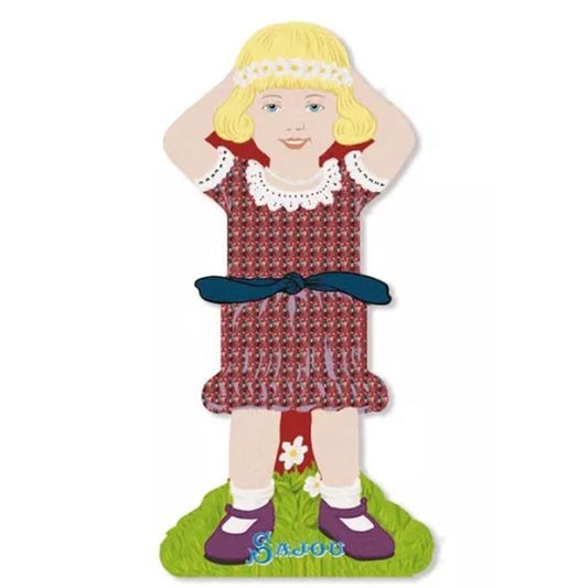 Storage Thread Ribbon Cards - Girls Family 3 - Sajou France