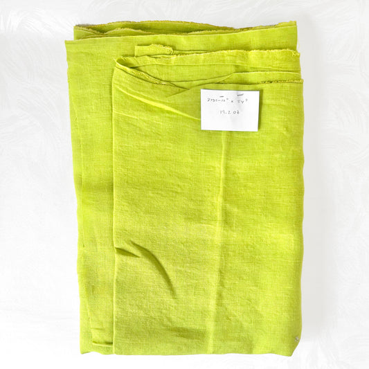 Bright_Green-Linen_Fabric