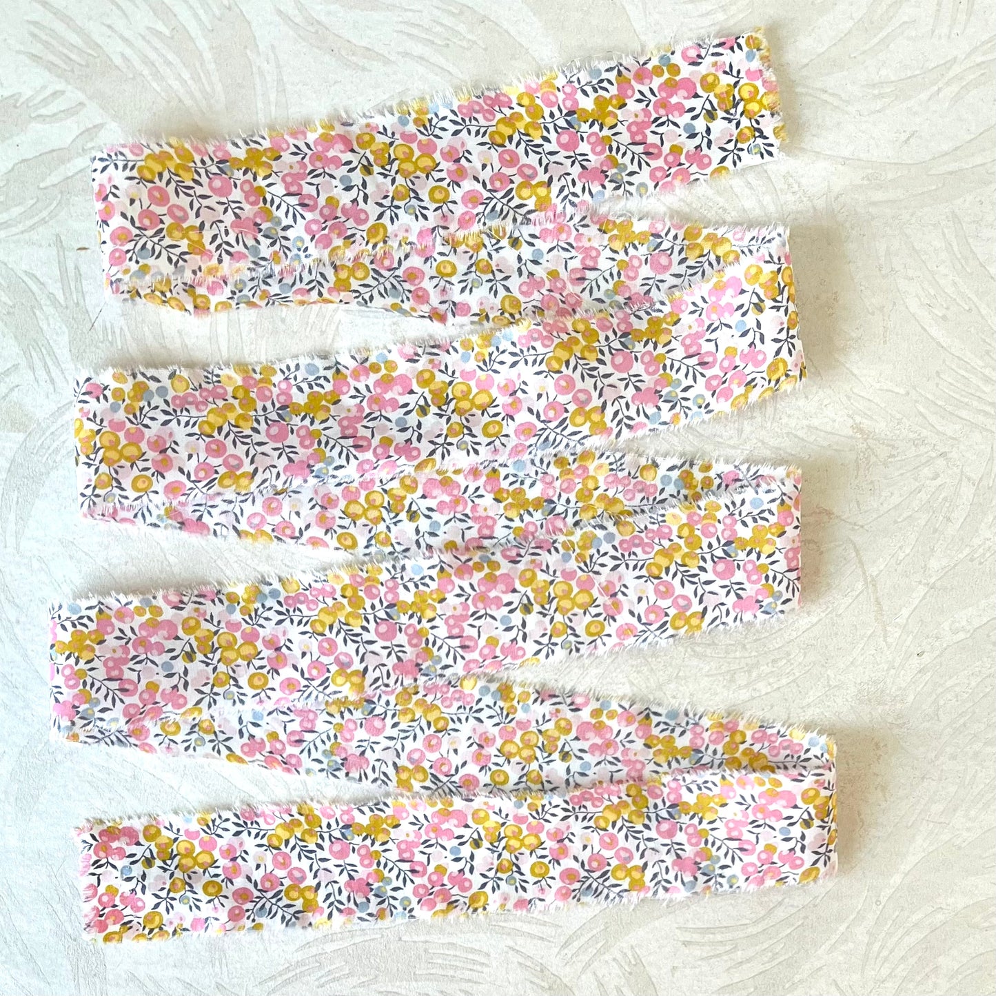 Frayed Edge Ribbon - Liberty Cotton Tana Lawn
