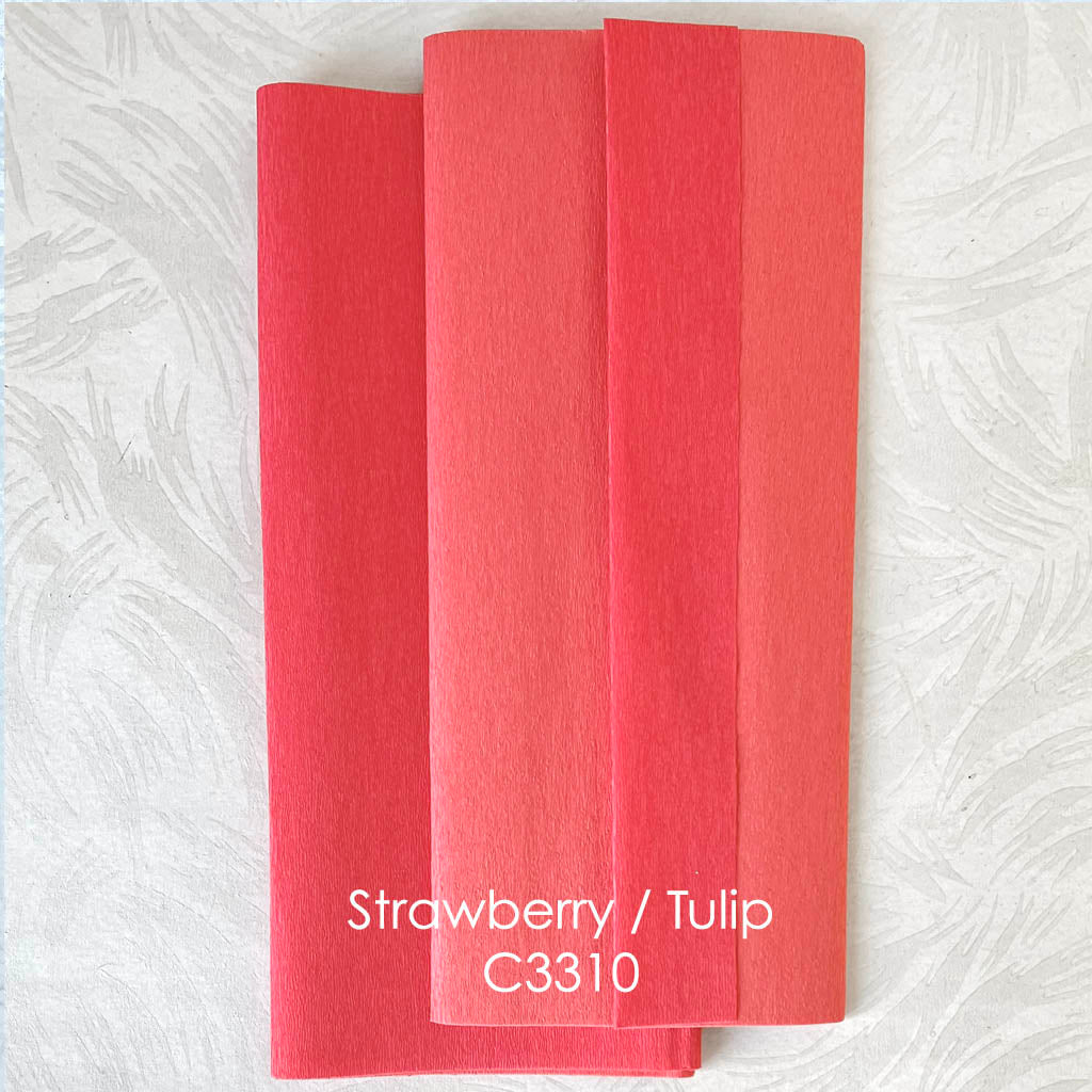 Double Sided Doublette, German Crepe Paper, "Gloria"