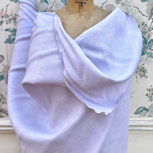Lavender Linen Coarse Fabric - Half Yard