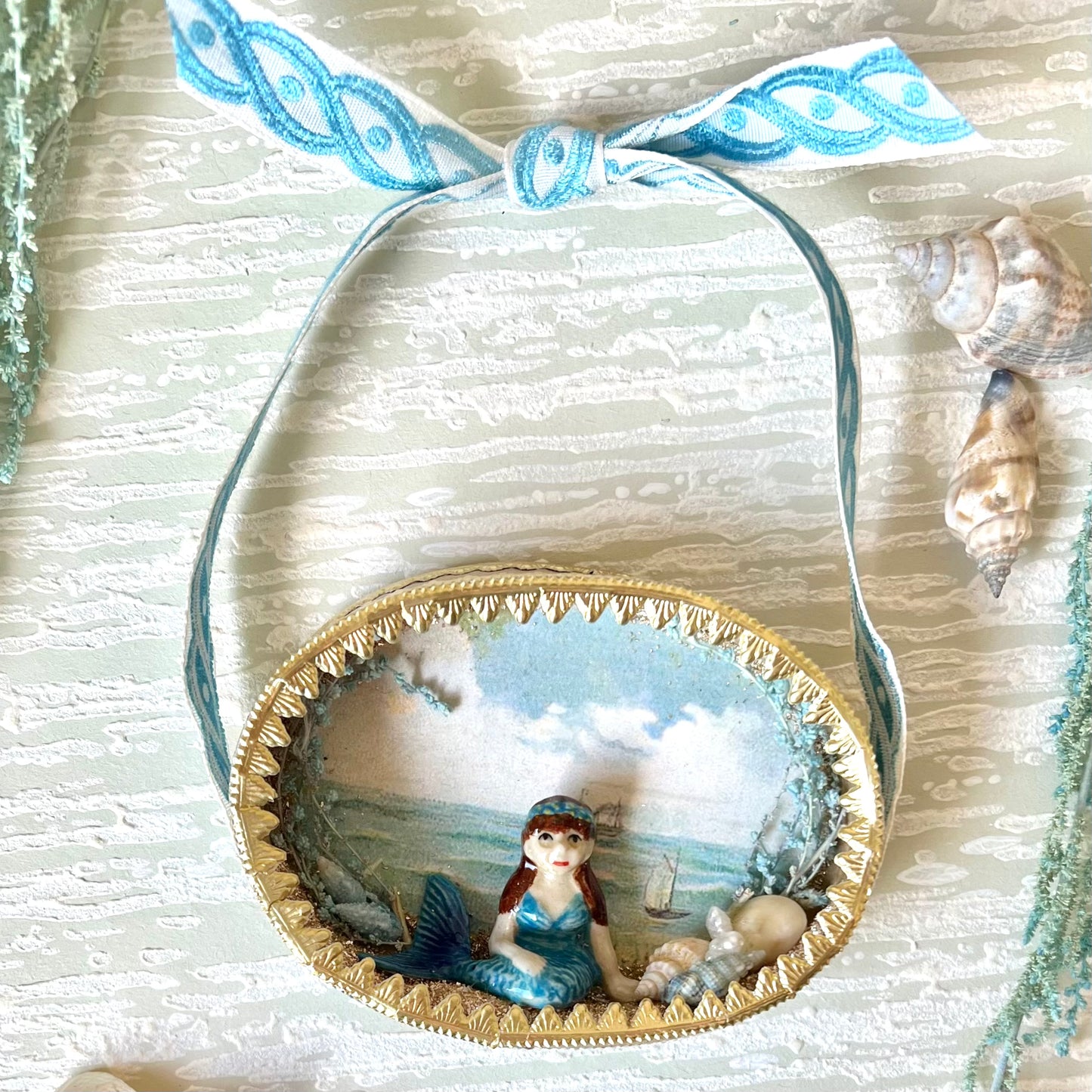 Mermaid's Cove - Shadow Box Ornament Kit
