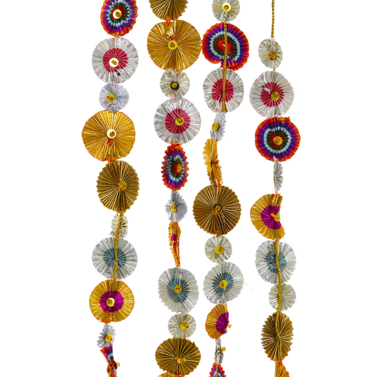 Metallic Pinwheel Garland