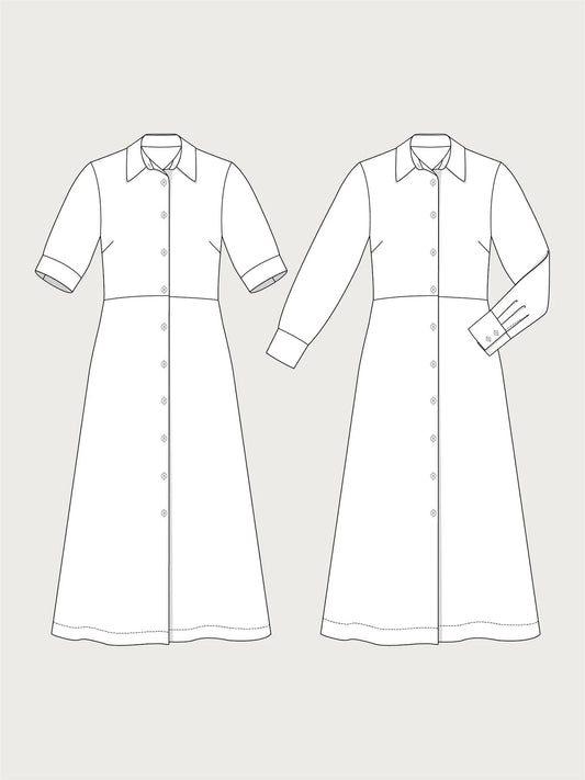 Shirt Dress Pattern by The Assembly Line