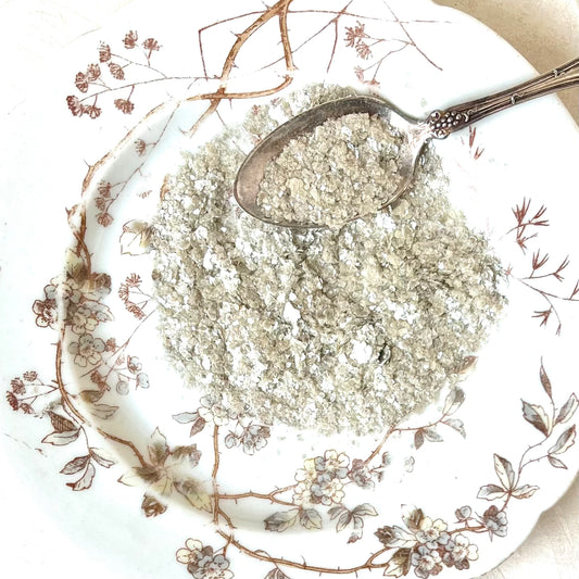 Vintage Silver Pure Mica Flakes