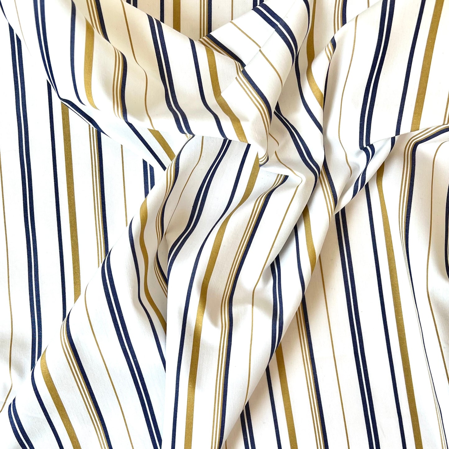 Striped Mens Shirting- Half Yard