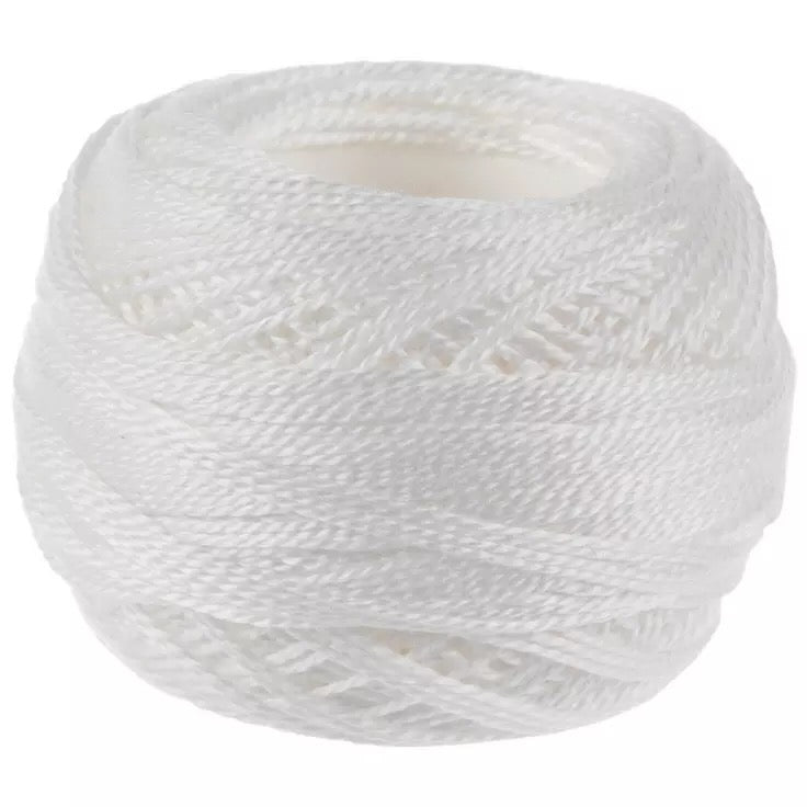 DMC Perle Cotton - White