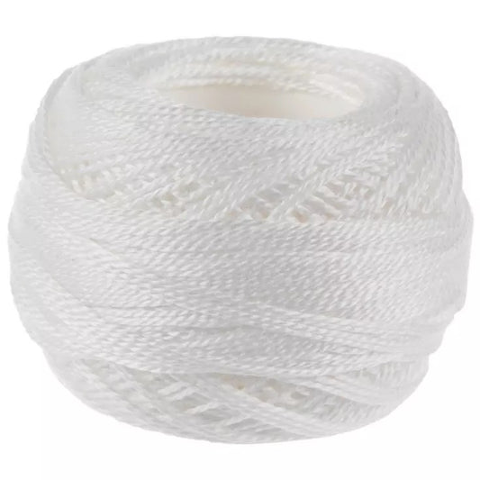 DMC Perle Cotton - White