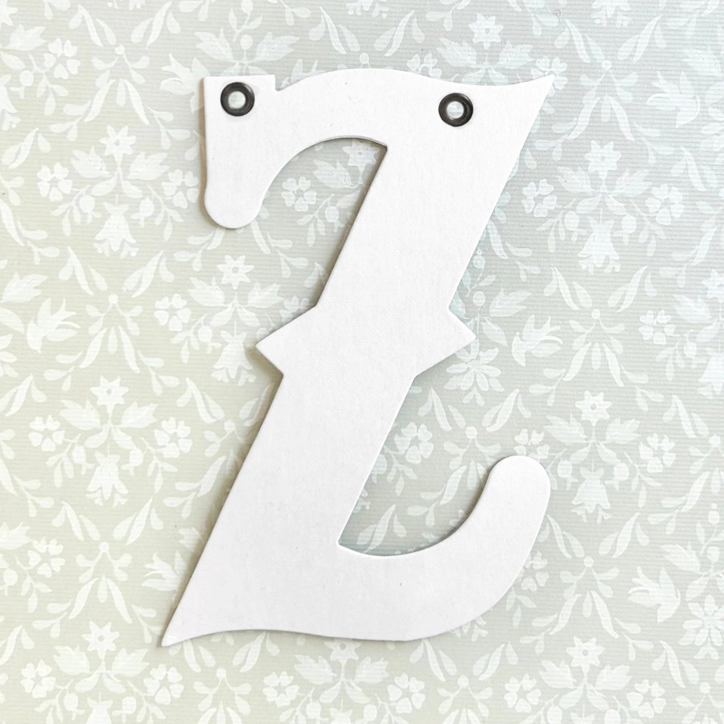 Die-Cut Chipboard Alphabet Letters