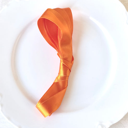 Vintage Single Sided Satin Ribbon Bundles 5/8" - Multiple Colors