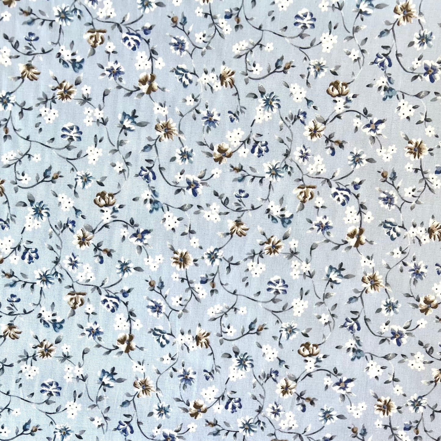 Emday Little Flower Print with Lycra - Half Yard