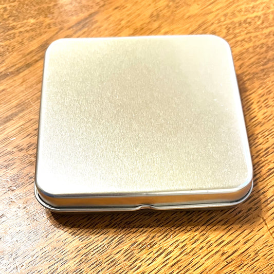 Square Hinged Tin