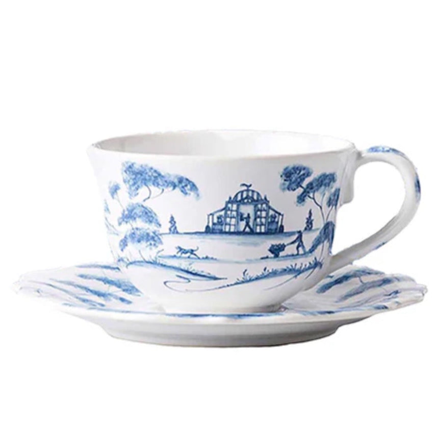 Country Estate Teacup & Saucer - Juliska