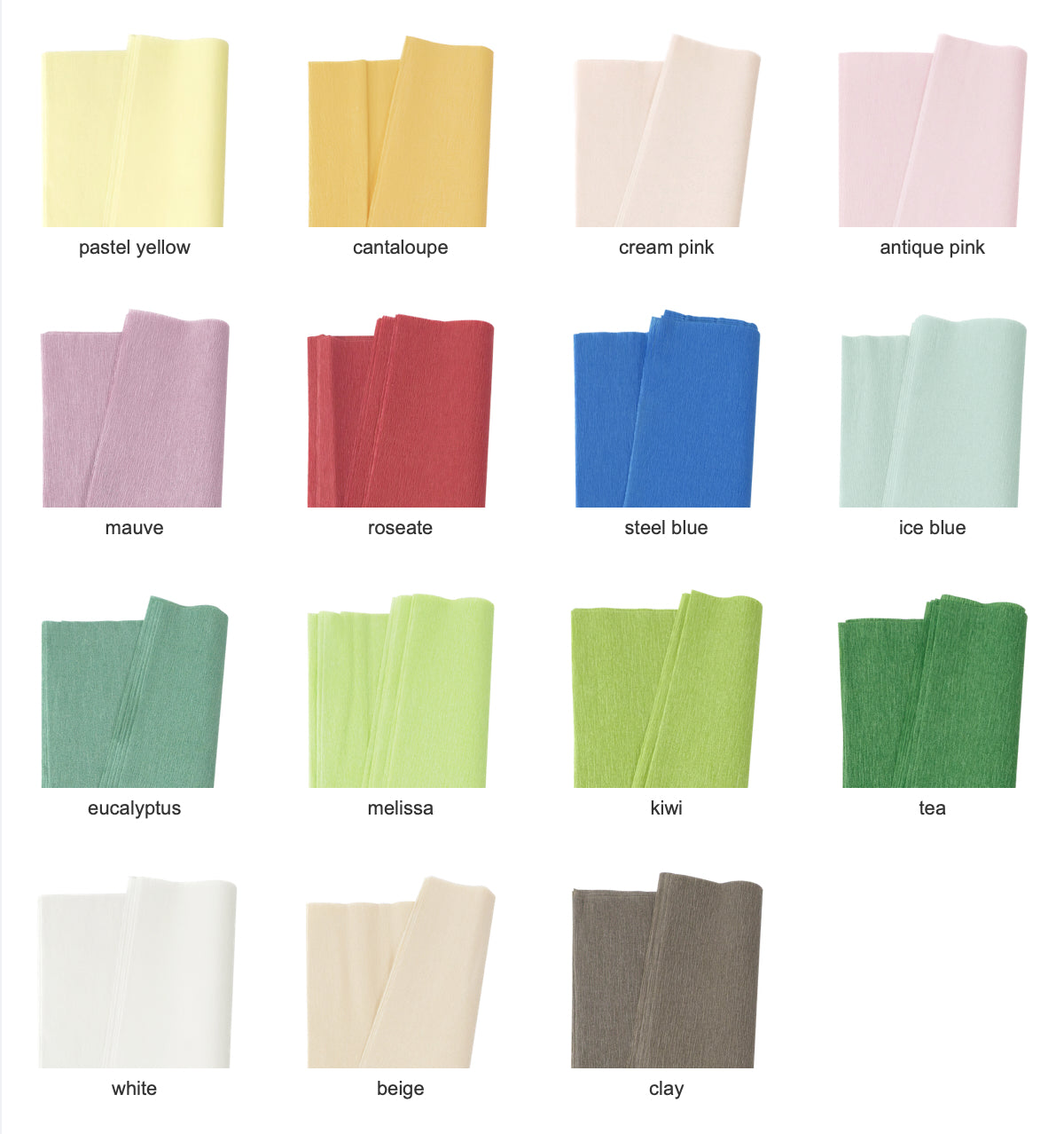 Artist Line Extra Fine Crepe Paper by Werola