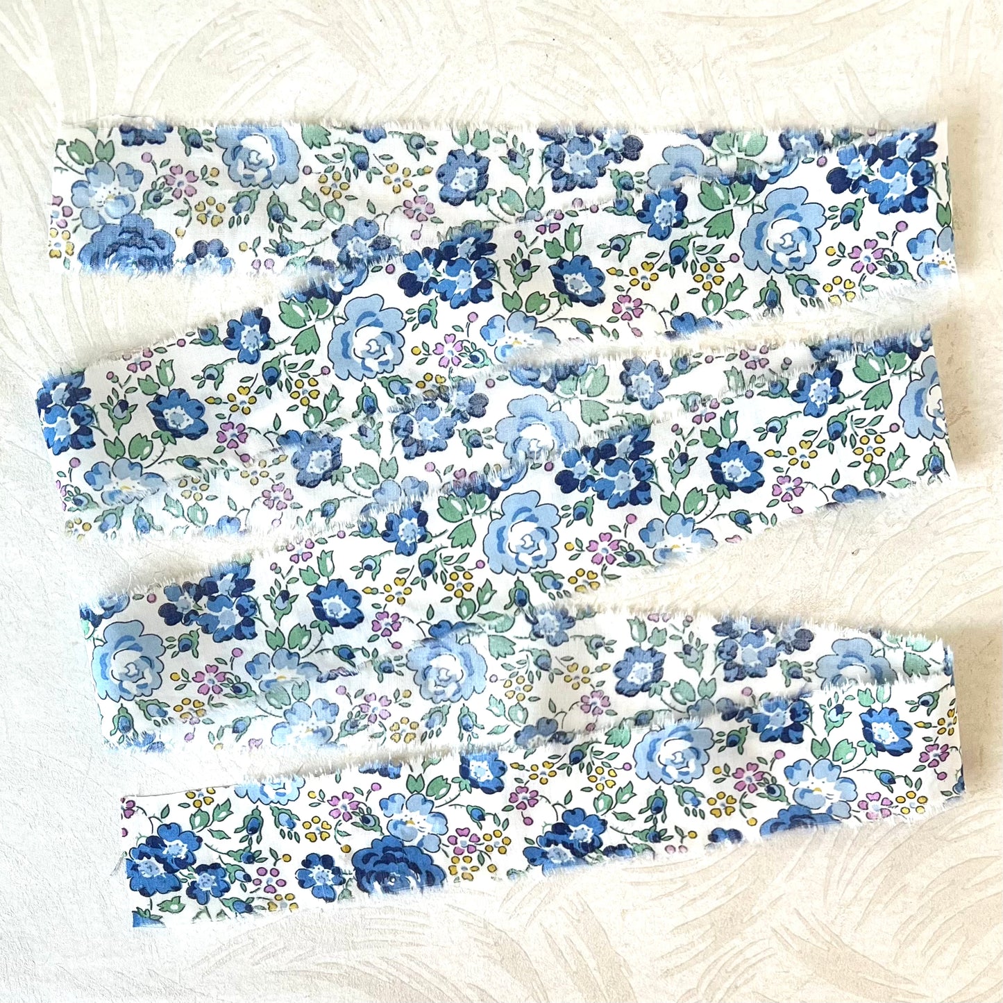 Frayed Edge Ribbon - Liberty Cotton Tana Lawn