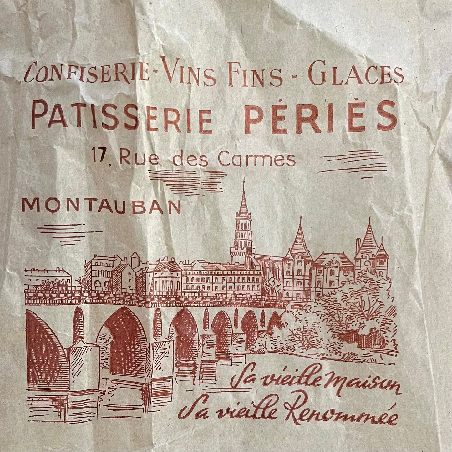 French Pink Gift Boxes - Vintage