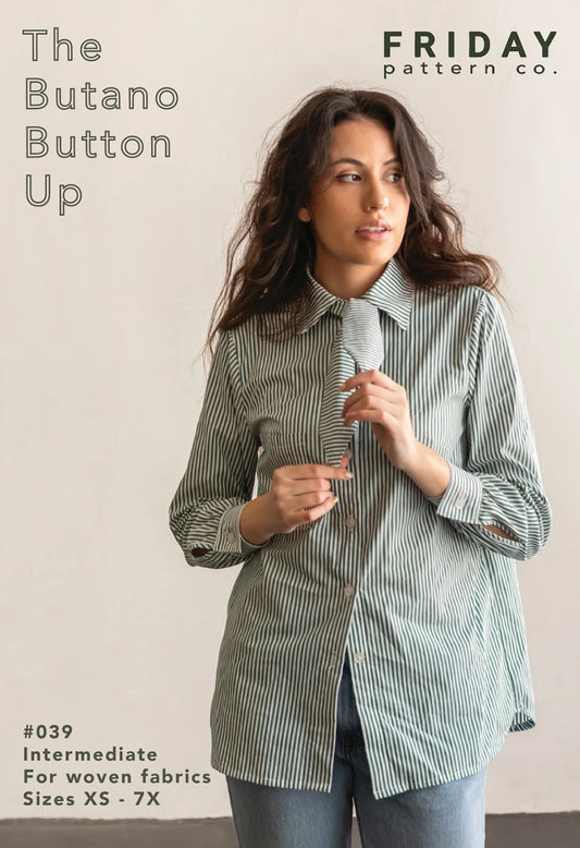 Butano Button Up by The Friday Pattern Co.